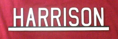 NAMEPLATE 4" (11 CHARACTERS)