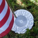 Flat Veteran Flag Holder
