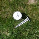 Cast Aluminum Marker- Round-3" with Spline