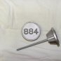 Cast Aluminum Marker-Round- 4" with Spike