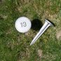 Cast Aluminum Marker-Round- 4" with Spike