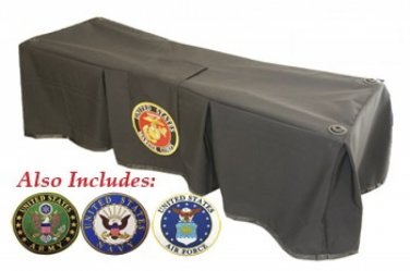 PATRIOTIC DRAPE-BLUE