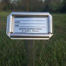 Aluminum "Sisto" Grave Markers