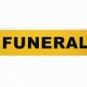 Magnetic Vehicle Sign (24" x 6")-YELLOW-QTY 12