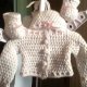 premiee/newborn sweater set