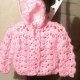toddlers sweater and hat