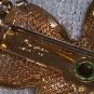 Coro mesh four leaf clover Faux Pearl rhinestone signed vintage St Pats ME