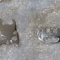 Batman Mask and Logo Stud Earrings Super Heroes pick silver or gold plated