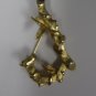 Sarah conventry ABC Collection "J" gold tone vintage collectable