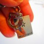 silver tone key chain friendship love laugh faith new