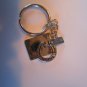 silver tone key chain friendship love laugh faith new