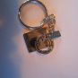 silver tone key chain friendship love laugh faith new
