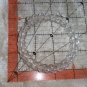 Vintage bracelets clear plastic beads 3 tier stretch Downton abbey