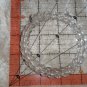 Vintage bracelets clear plastic beads 3 tier stretch Downton abbey