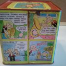 Vintage  Mattel 1953 Popeye The Sailorman tin Jack In The Box with pipe