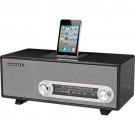 New 1950's style BLACK Crosley Ranchero Radio with universal Ipod Iphone charger
