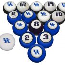 New NCAA Kentucky Wildcats game room billiard pool set - 50+ Schools available