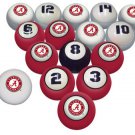 New NCAA SEC Alabama Crimson Tide Billiard pool ball set - 50 + teams available