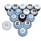 New NCAA North Carolina Tar Heels Billiard pool ball set - 50+ teams available