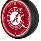 Huge Alabama Crimson Tide 20" neon electric metal clock - 50+ teams available