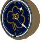 New 1950's style Notre Dame Fighting Irish neon metal clock -50+ teams available