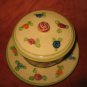 Vintage Japan Hand Painted Sugar Bowl with Lid