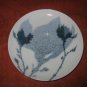 Rare Dansk Magnolia Blue Coupe 6" Saucer Plate