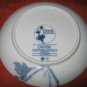 Rare Dansk Magnolia Blue Coupe 6" Saucer Plate