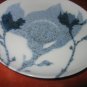 Rare Dansk Magnolia Blue Coupe 6" Saucer Plate