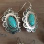 Turquoise Earring Set 3 Pairs Squash