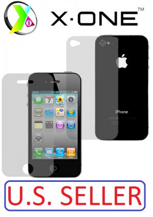 X-One Full Body Iphone 4/4s Skin with High-Definition Technology (Glossy Clear)