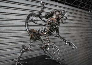 Metal Stand Monster