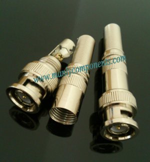 75-5 or 75-3 BNC Male connector plugs for Cable Srcewing