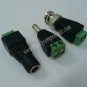Free Shipping 50Pair 2.1X5.5mm DC Power Jack Connector + 50pcs BNC Male Connector