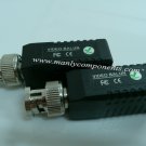 Wholesale 150 pairs Black Color Video Balun CCTV 1 Channel Passive Video Transceiver