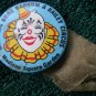 VINT ANTQ RINGLING BROS CIRCUS PINBACK W/ CLOWN  NY