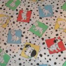 Custom Made Original 101 Dalmatians Crib/Toddler Blanket and sheet set