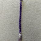 Handmade Purple and white cold porcelain pendulum
