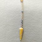 Handmade springtime cold porcelain pendulum
