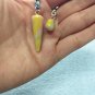 Handmade springtime cold porcelain pendulum