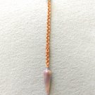 Handmade lavender, Copper and natural colored cold porcelain