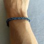 Handmade grey byzantine chain bracelet