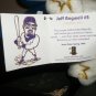 Jeff Bagwell Spring 1999 Opening Day "SALVINO'S BAMMERS"