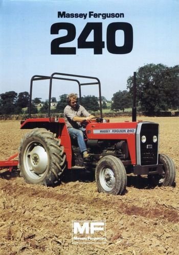 MASSEY FERGUSON MF 240 TRACTOR PARTS MANUAL & DIAGRAMs