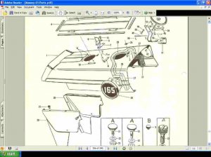 Massey Ferguson Mf 165 Mf165 Tractor Parts Manual