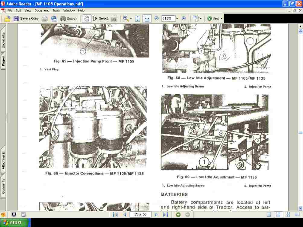 Manuel D'entretien Tracteur Massey Ferguson, Catalogue De Pièces Détachées, Manuel Atelier - Foto 4