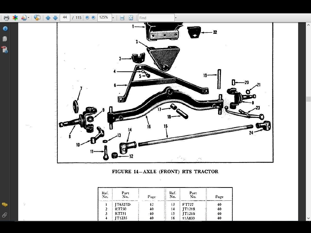 MINNEAPOLIS MOLINE R PARTS LIST & OPERATIONS MANUAL for Tractor Service