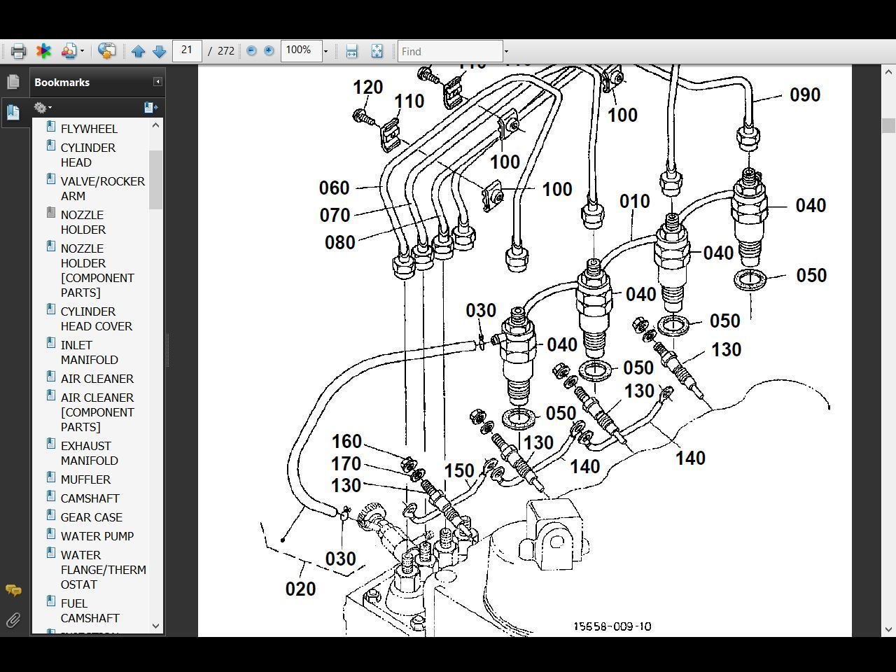 Kubota B2650 Parts Diagram