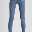 85% Nylon+15% Trends Legging Blue jeans color sexy tight pants