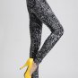 85% Nylon+15% Classic Leopard Legging black stetched Legging sexy tight long pants